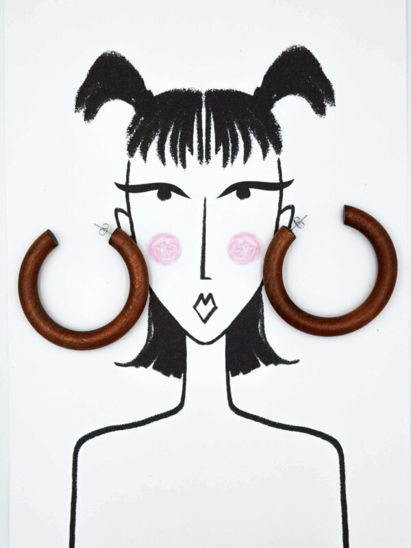 MAXI créoles | Bois – Image 2