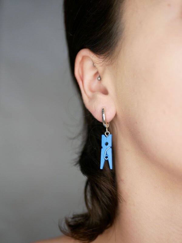 TINY Boucles pinces à linge | Bleu – Image 2