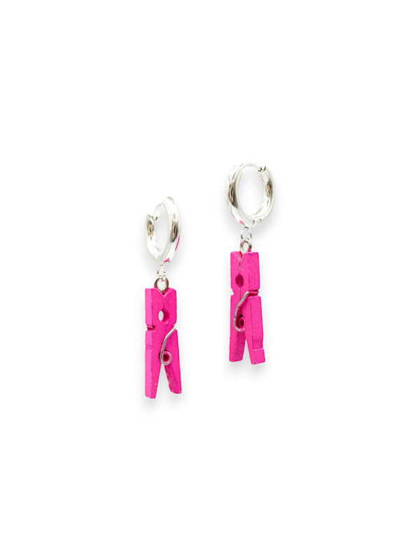 TINY Boucles pinces à linge | Rose – Image 4