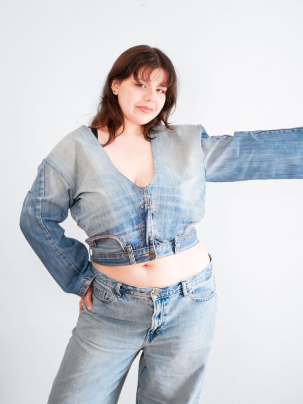 L | Jean clair - Manches larges – Image 2