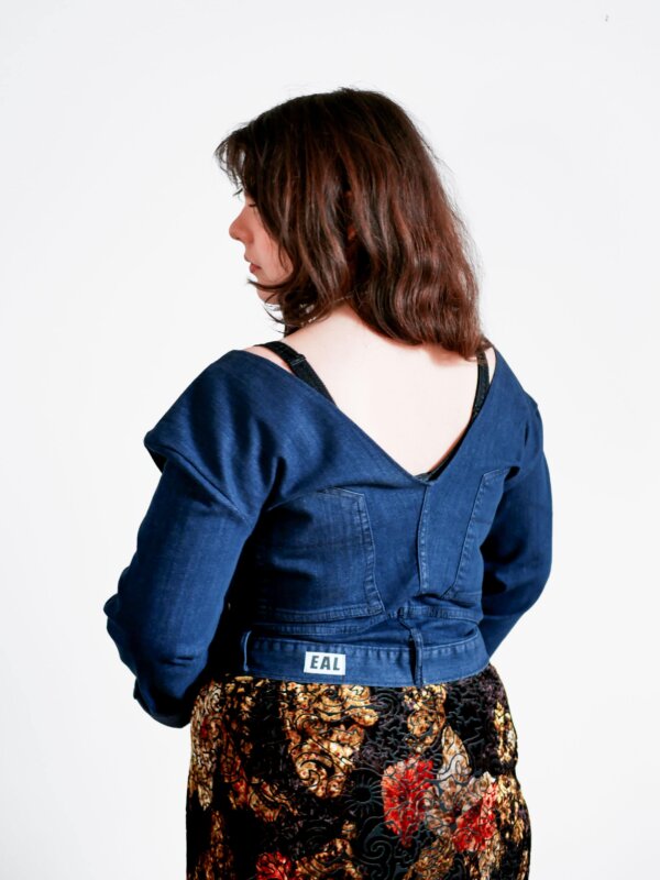 M/L | Jean foncé - Manches larges – Image 4