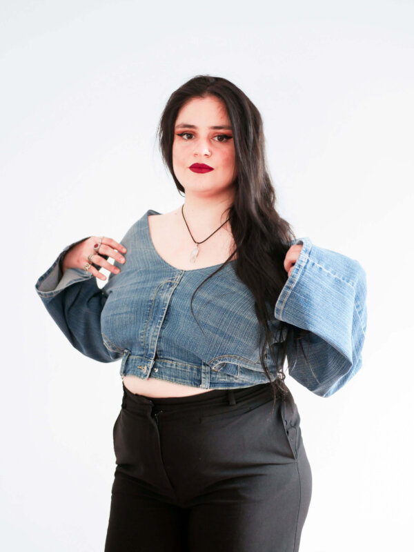 XL | Jean clair - Manches larges – Image 4