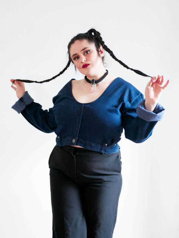 XXL | Jean foncé - Manches larges – Image 2