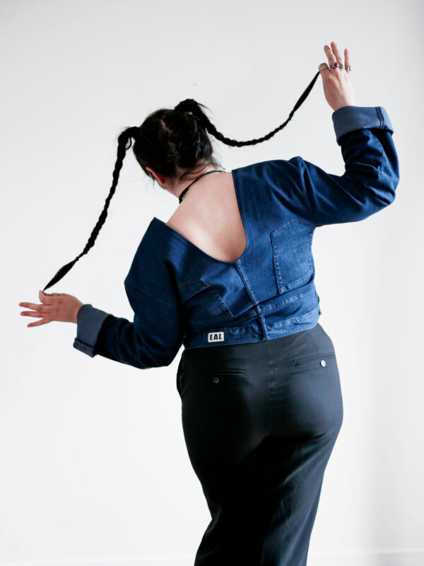 XXL | Jean foncé - Manches larges – Image 4